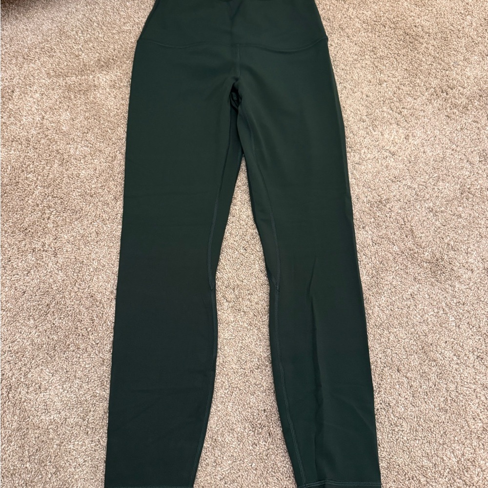 Lululemon Athletica Dark Green Leggings